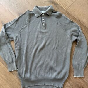 Brunello Cucinelli Olive green Sweater. Size 54